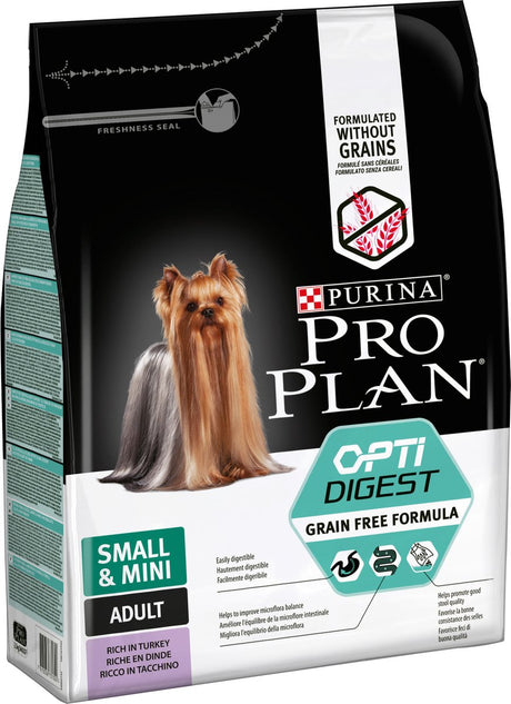 Pro plan Proplan Sensitive Trawienie 2,5 kg wapienny - formuła bez zbóż - dla małych dorosłych psów - 2,5 kg