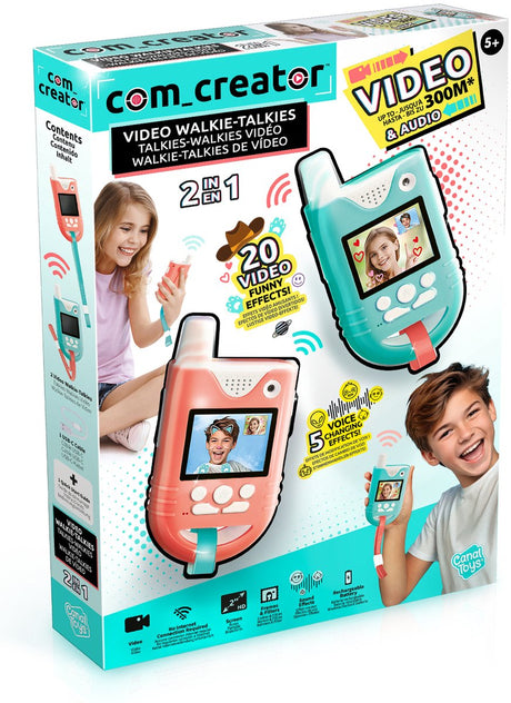 Krótkofalówki wideo Canal Toys