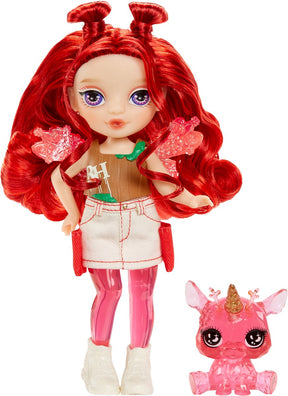 Rainbow high littles rainbow fantasy fairy doll apple (red)