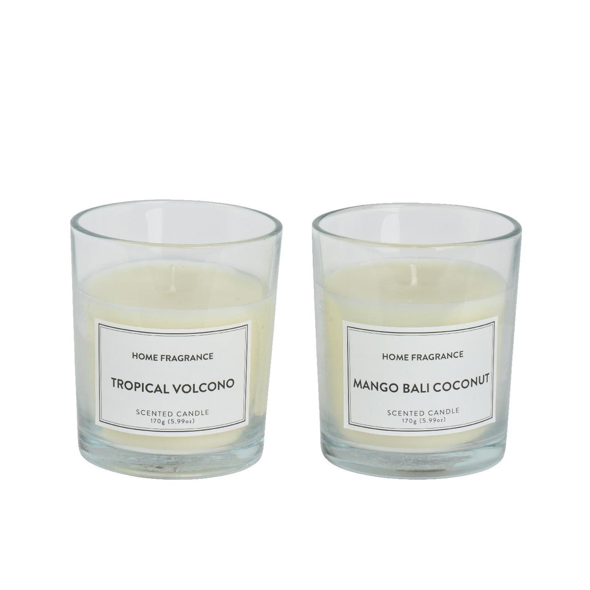 Świeca zapachowa Decoris w pudełku ø8,5xw10,5cm 2 sztuki