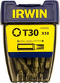 Irwin torx t30 - 1 4” 25 mm - 10 sztuk - 10504356