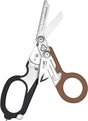 Leatherman - raptor rescue - zwart coyote tan