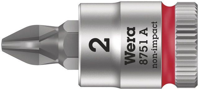 Wera 8751 kombinacja nasadek Zyklop z 1 końcówką 4, ph 2 x 28 mm - 1 szt. - 05003351001