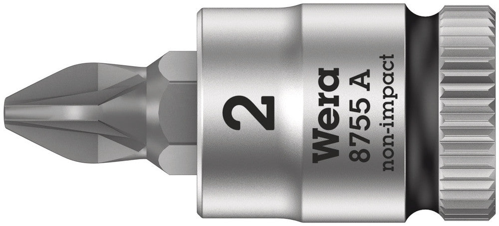 Wera 8755 kombinacja nasadek Zyklop z 1 napędem 4, pz 2 x 28 mm - 1 szt. - 05003354001