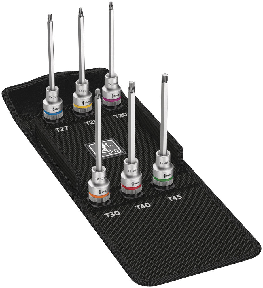 Zestaw nasadek Wera 8767 hmc hf 2 Zyklop Torx®, z funkcją przytrzymywania, 6-częściowy - 1 szt. - 05004211001