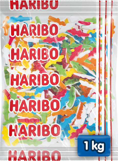 Krokodyle Haribo - cukierki z pianką - worek 1kg
