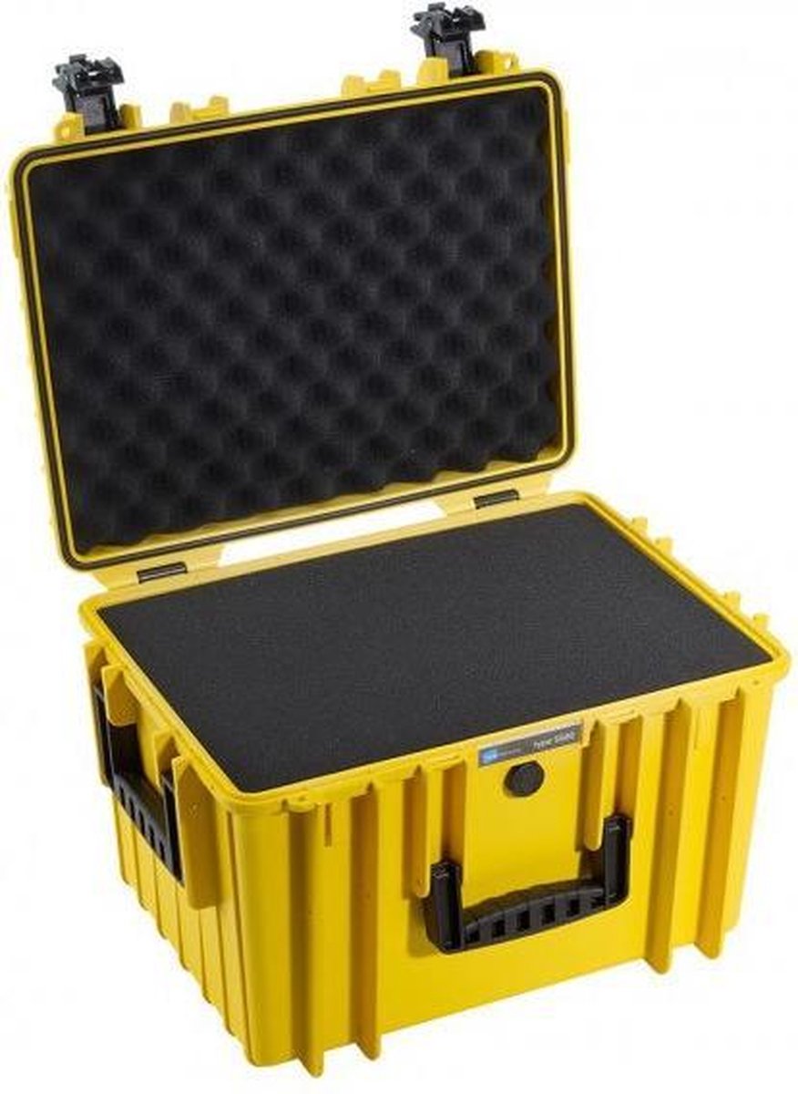 B w outdoor.cases type 5500 yellow foam