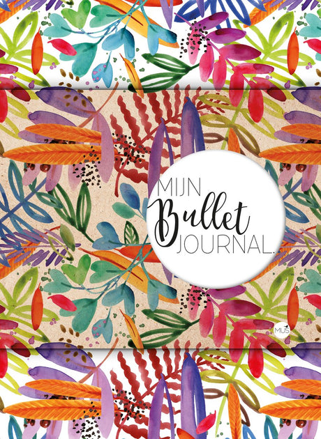 Merkloos sans marque mus mijn bullet journal - aquarel