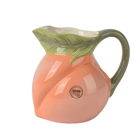 Decoris karafka dolomitowa h16cm kształt brzoskwini