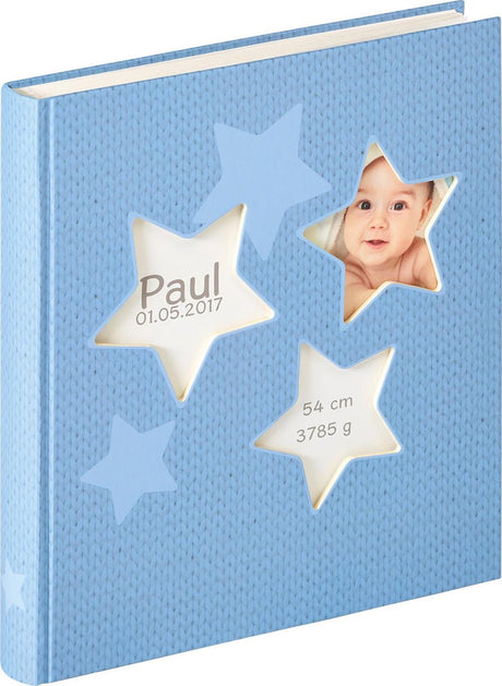 Walther uk-133-l estrella - album dziecięcy - wymiary 28x30,5 cm - niebieski