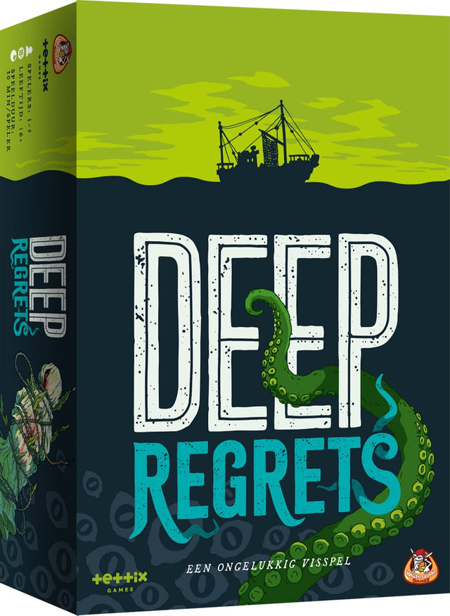 White goblin games - deep regrets - horror visspel