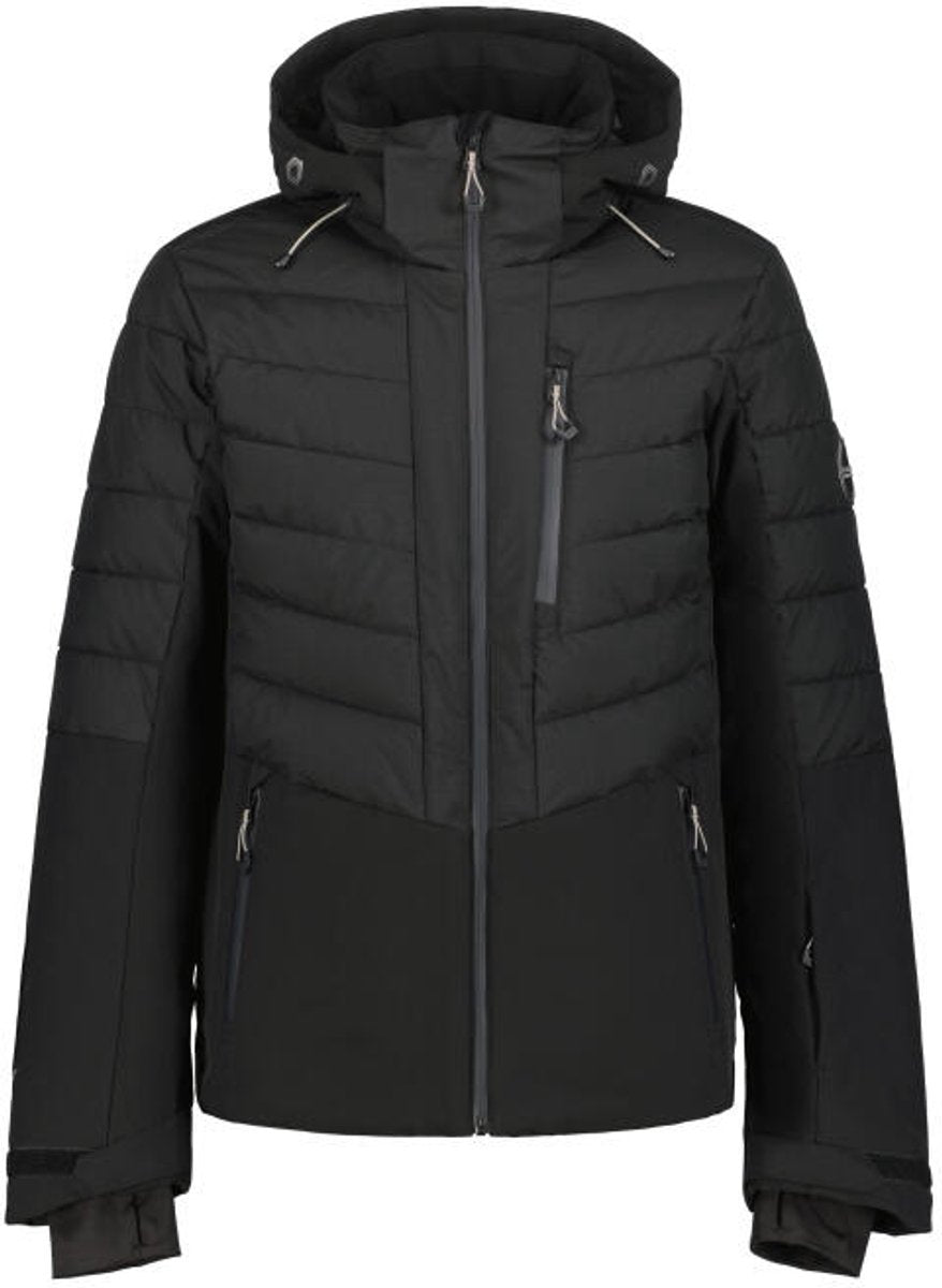 Męska kurtka narciarska Icepeak Folsom - czarna - 52