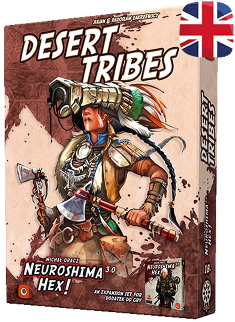 Asmodee neuroshima hex 3.0: desert tribes bordspel