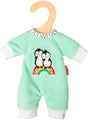 Heless Velor Poppenrompertje Pinguin, 20-25 cm