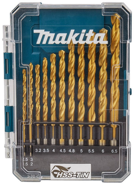 Akcesoria Makita - 13-częściowy zestaw wierteł do metalu d-72855