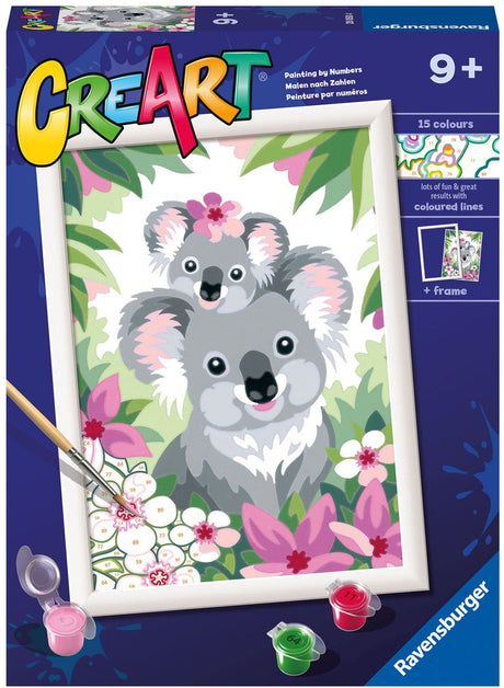 Ravensburger Crerec Painting at Numer - Koala Schatjes
