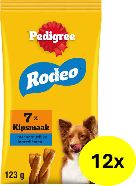 Przysmaki dla psów rasowych - rodeo - kurczak - 12x7 sztuk
