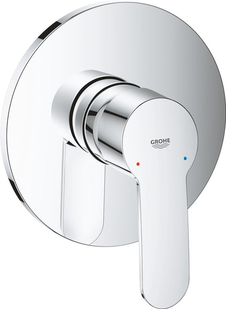 Grohe eurostyle kosmopolityczna bateria natryskowa do zabudowy - bateria natryskowa - chrom