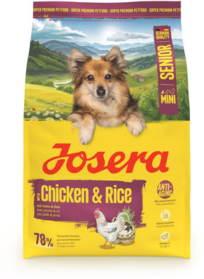 Ryż z kurczakiem Josera - karma dla psów - mini senior - 3 kg