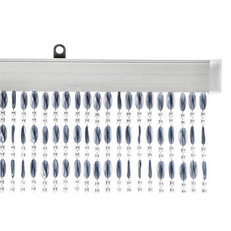 Zasłona przeciw owadom Wicotex Charlotte 100x240cm szara 100% PVC