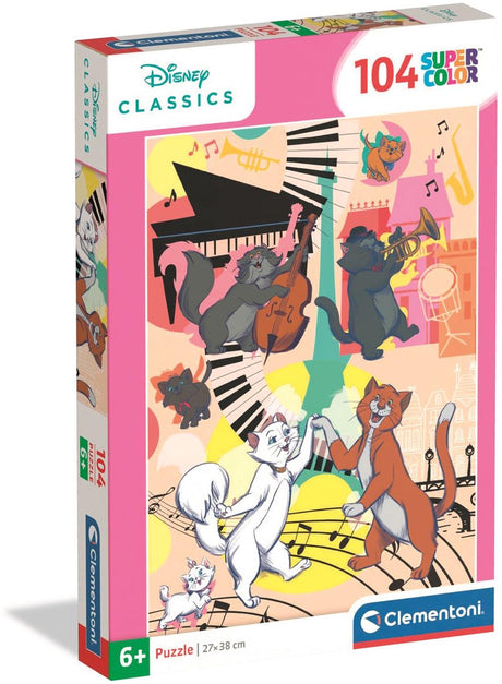 Clementoni - puzzle - 104 elementy - arystokraci - puzzle dla dzieci - od 6 lat