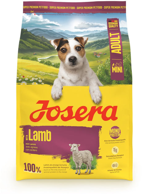 Jagnięcina Josera - karma dla psów - mini dla dorosłych - 3 kg