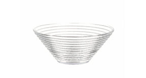 Ribbelschaal glas 'tucson' d20cm helder