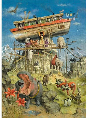 Puzzle Marius van dokkum Arka Noego - (1000 sztuk)