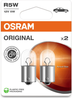 Oryginalny tcp osram 12v r5w ba15s