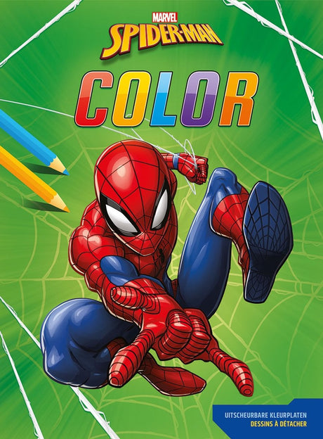 Kolorowy blok Delta Marvel Spider-Man