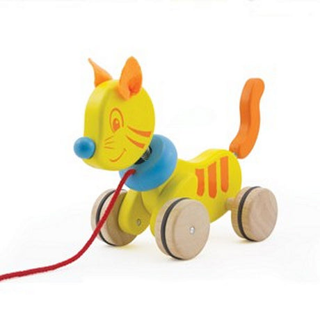 Drewniana figurka kota Pintoy P13500