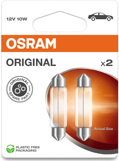 Oryginalny tcp osram 12v 10w 11x41mm