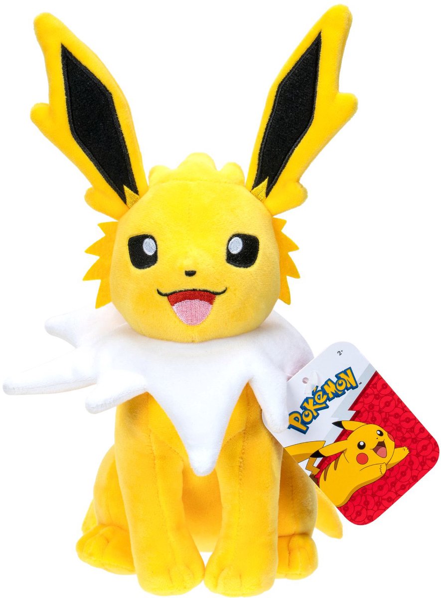 Pokemon Jazwares - plusz 20 cm - jolteon