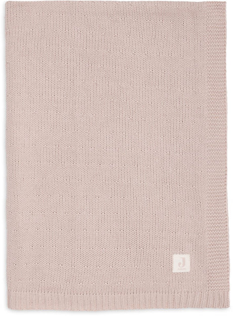 Jollein baby decke kinderbett 100x150cm sprinkle knit - silk rose