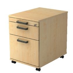 Bach mobilny młotek do bloków szufladowych ac20 sg melamina 428x580x590mm 3 szuflady klon