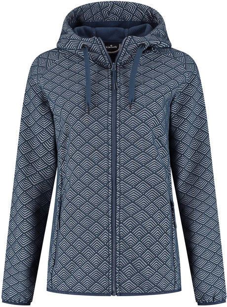 Kjelvik outdoorvest marije donkerblauw