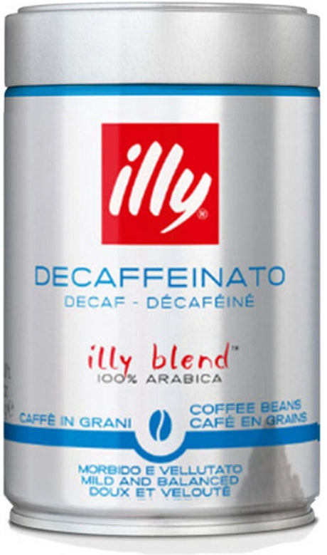 Illy - kawa ziarnista - bez kofeiny - 12 x 250 gramów