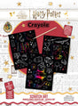 Crayola - hobbypakket - harry potter scratch art set - 3 krasblaadjes voor kinderen