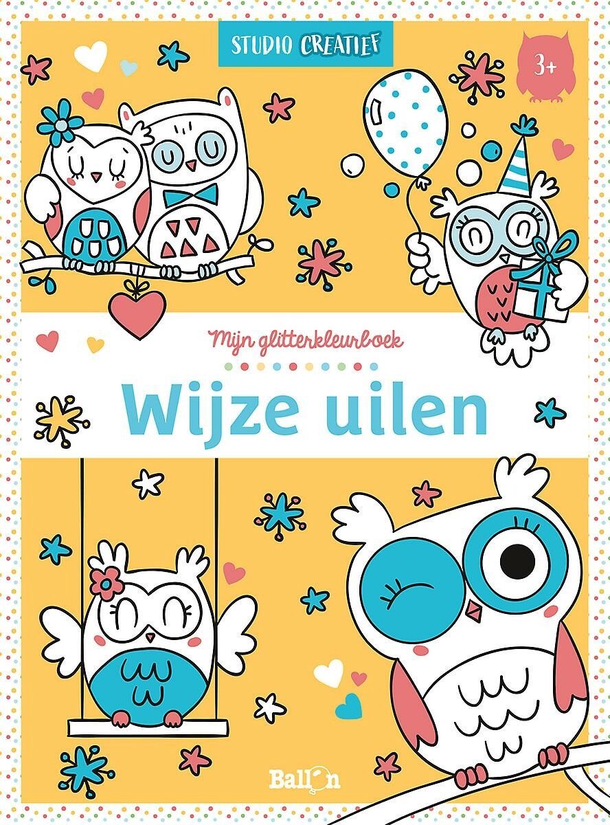 Wygrywa Holland, moja brokatowa kolorowanka Mądre sowy