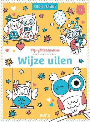 Wygrywa Holland, moja brokatowa kolorowanka Mądre sowy