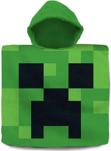 Ponczo kąpielowe Minecraft 60x120 cm