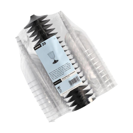 Papstar 20 kieliszków do białego wina 100 ml ã˜6,7x11cm krystalicznie czyste