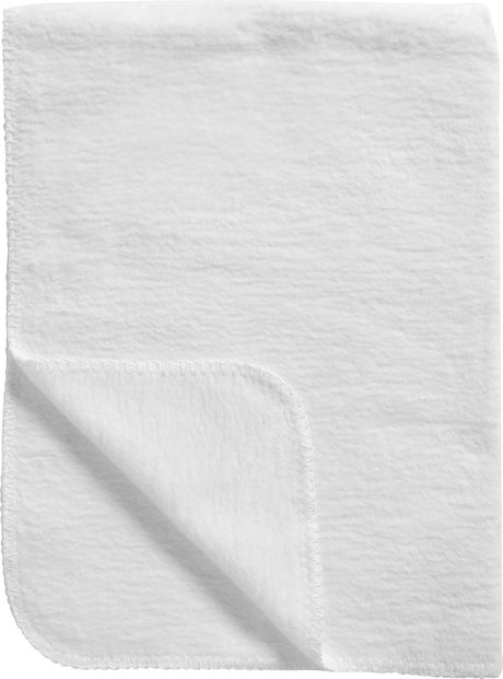 Kocyk dziecięcy Meyco Uni - tkany - biały - 100x150cm - 1,0 tog