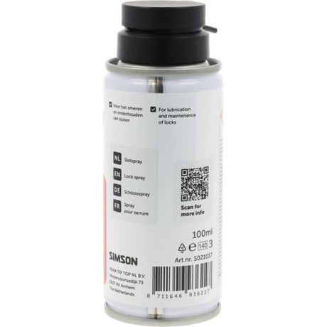 Spray do zamków Simson - 100ml