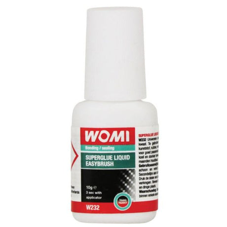 Womi super klej w232 – 10 g przezroczysty – szybkoklejący – precyzyjne dozowanie – wielomateriałowy
