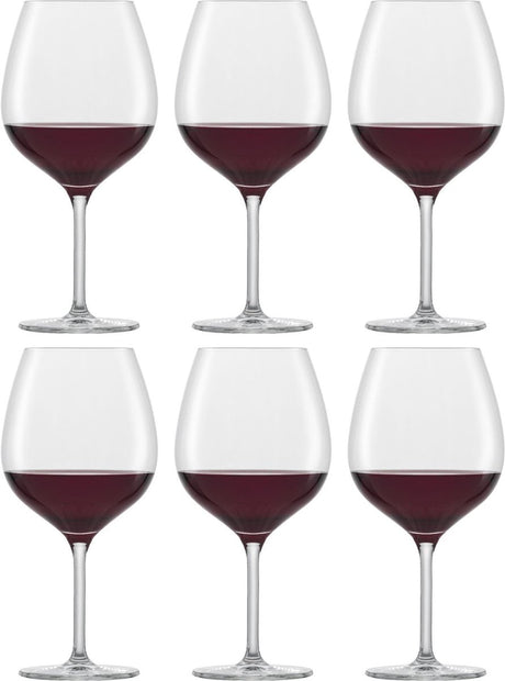 Kielich bankietowy Schott Zwiesel bordowy 140 - 0,63 l - zestaw 6 szt.