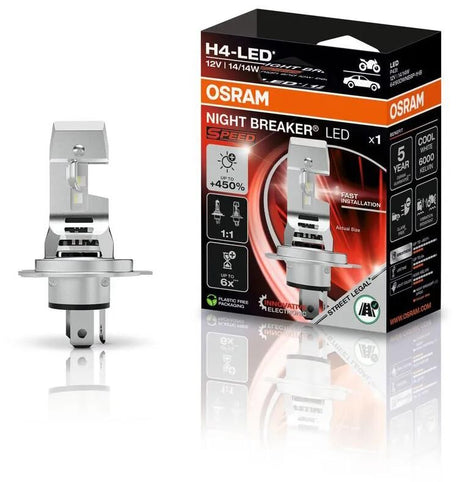 Osram hauptlampe wyłącznik nocny led speed 450 lampa h4 450 1vpe 12v14w wyłącznik nocny led