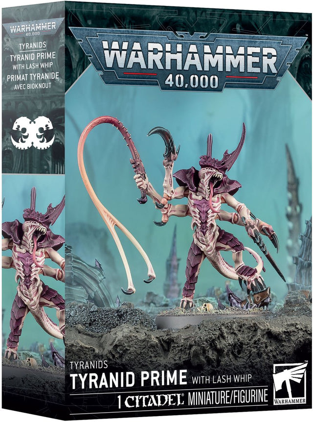 Games workshop tyranids tyranid prime with lash whip