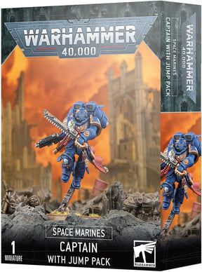 Games workshop warhammer - space marines captain with jump pack - 48-17