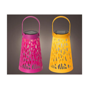 Latarnia solarna Lumineo plastikowa ø11,5xh18cm 2, różne kolory